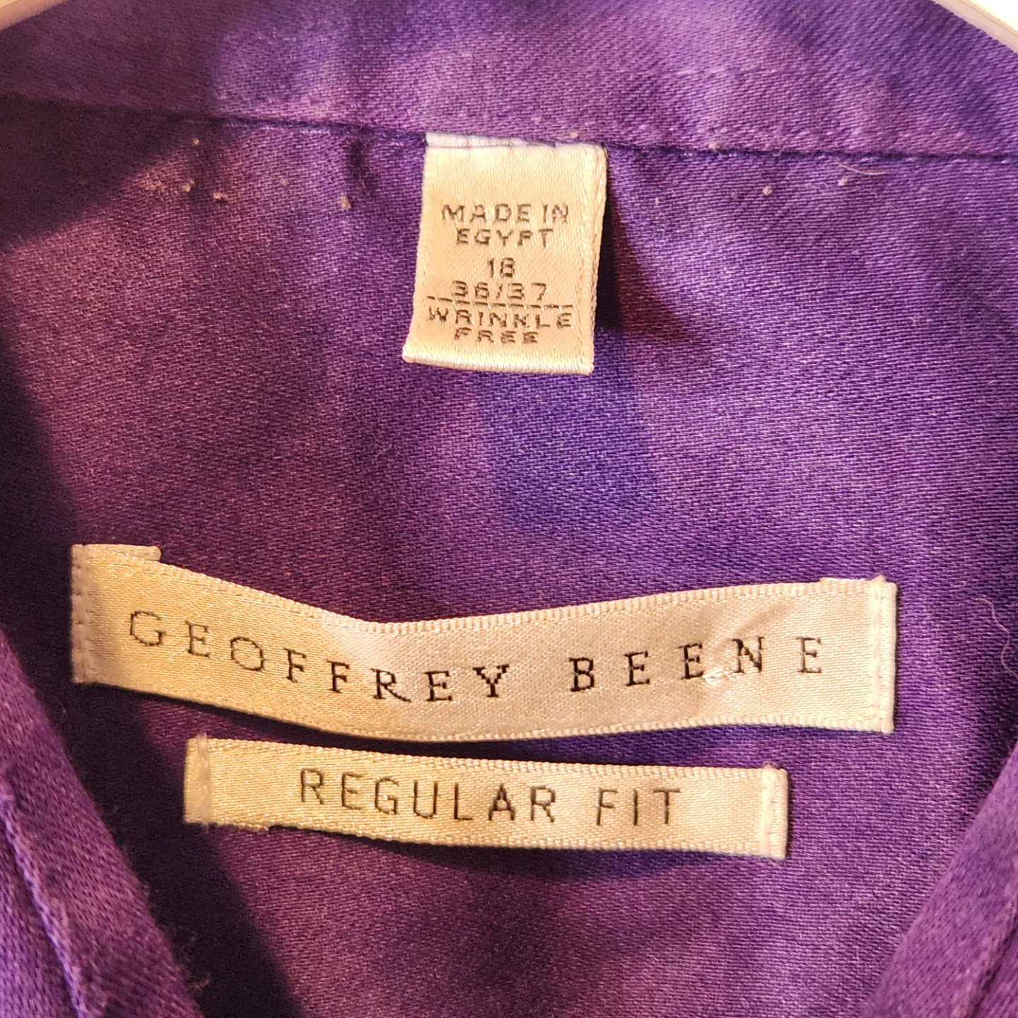 Geoffrey Beene Purple Regular Fit Shirt - photo 2