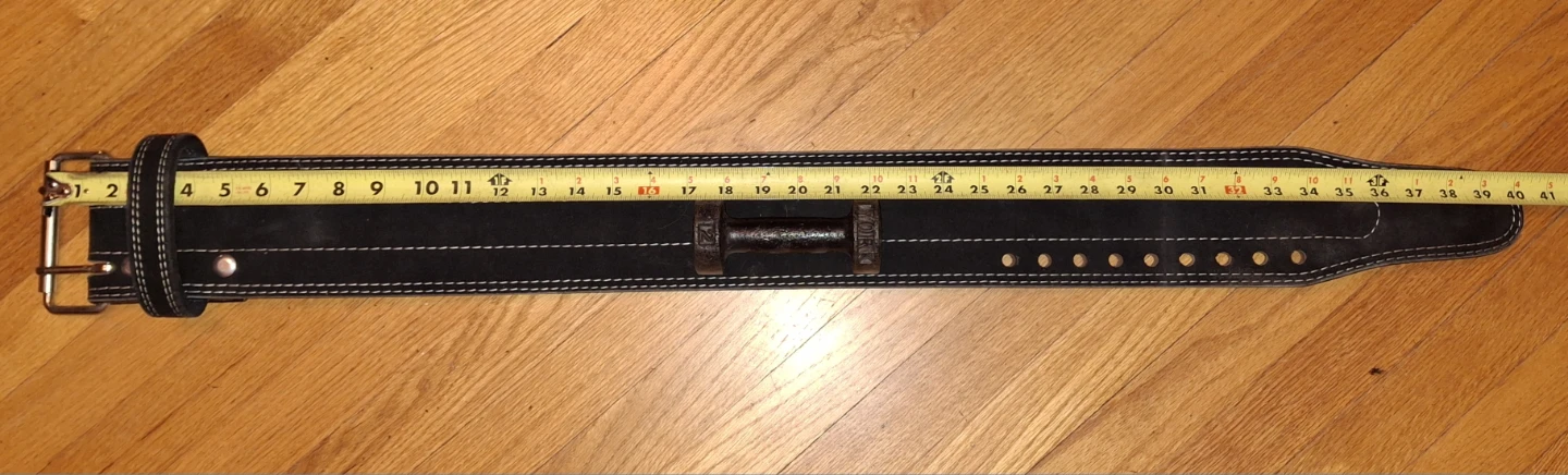 INZER Forever Buckle Belt - 13 mm - Size Medium