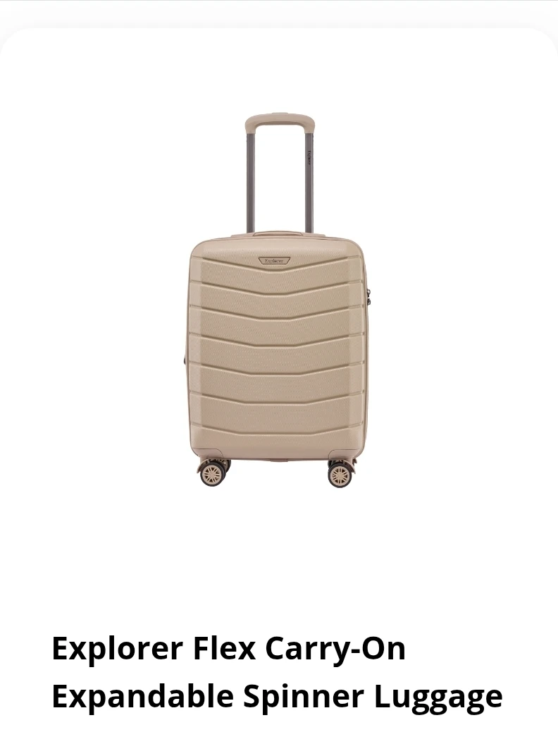 Carry on luggage