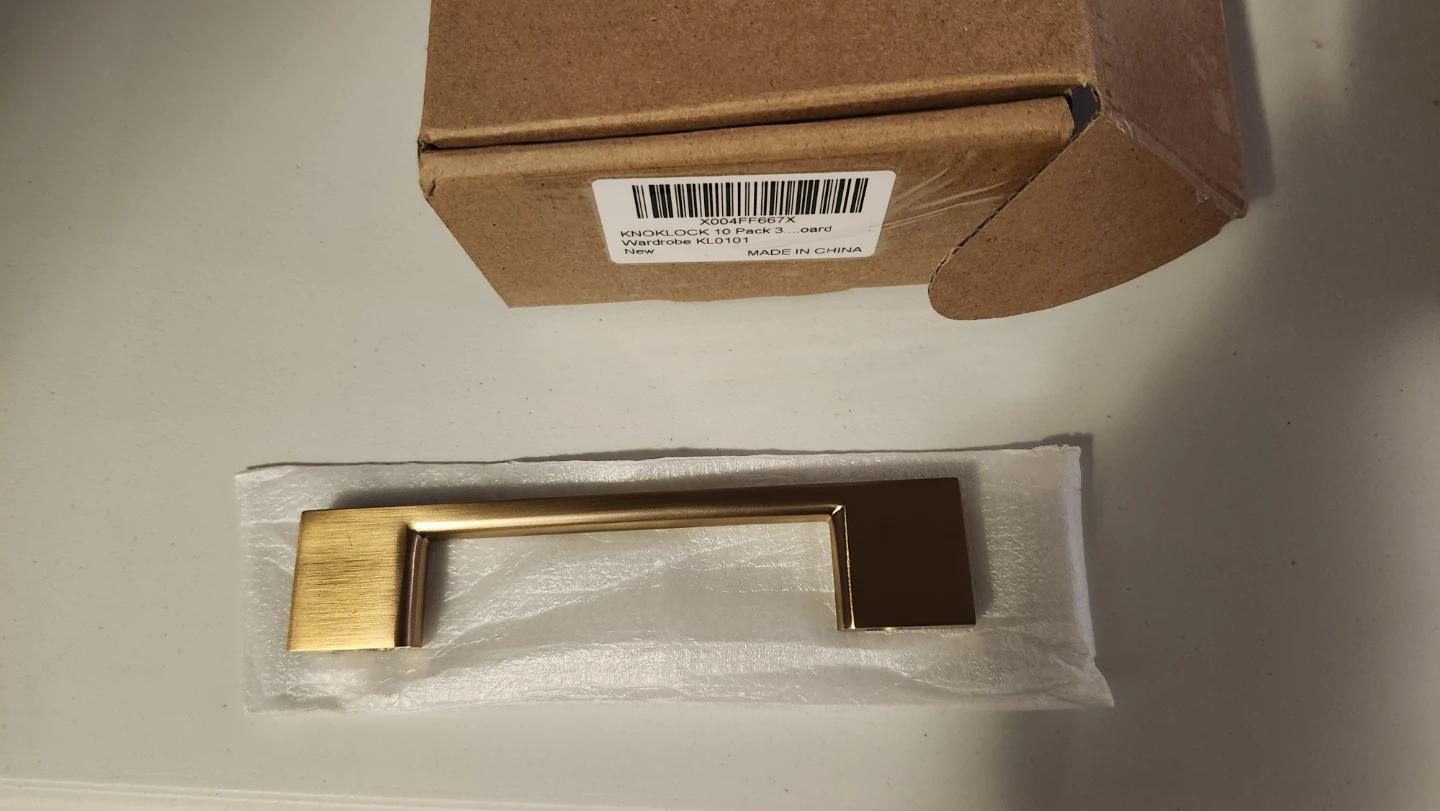 Knoklock 10 Pack Gold Cabinet Handles - photo 3
