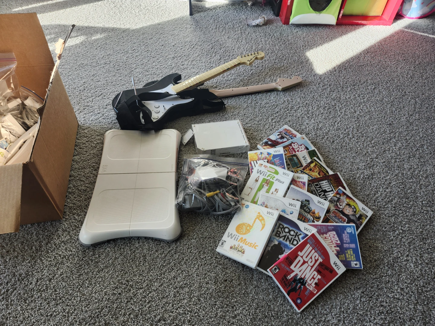 Nintendo Wii Console Bundle with Instruments and Games - photo 3