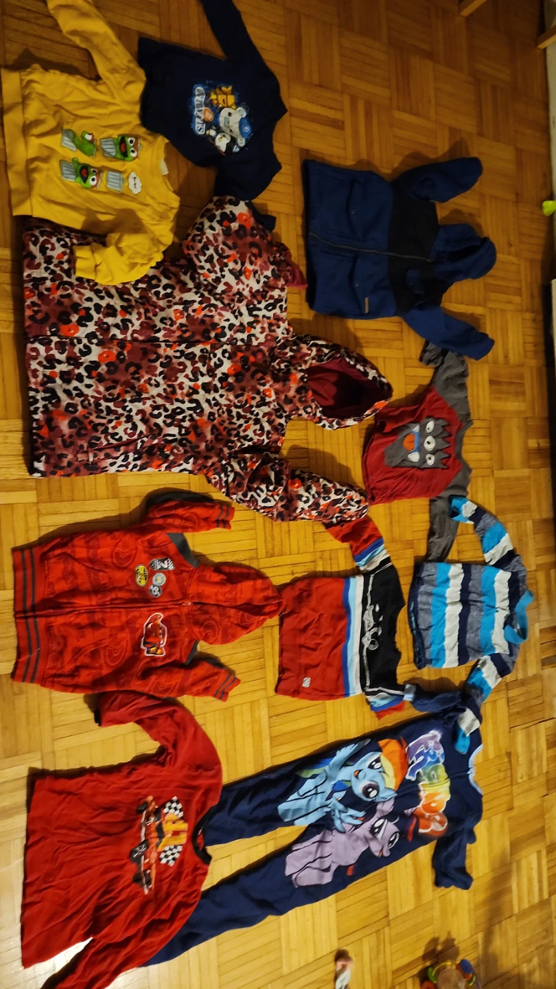 Boy's t- shirt and jackets