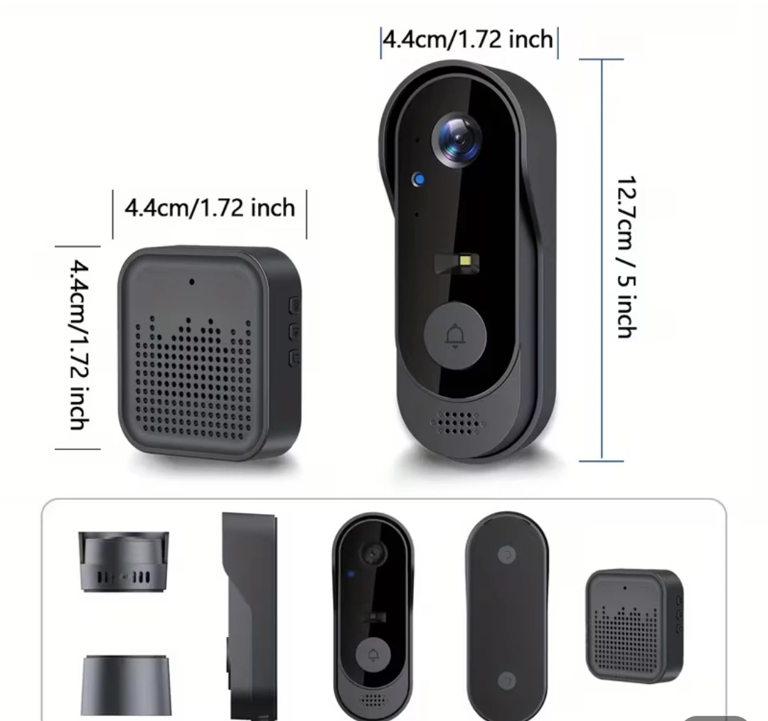 Tuya Smart Video Doorbell with Chime - photo 2