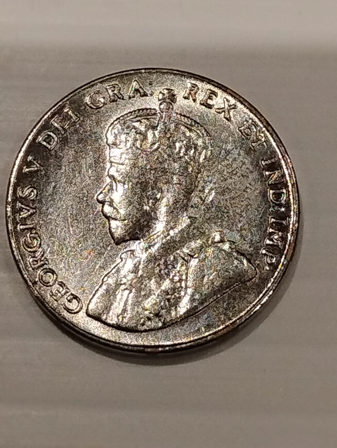 1925 Canadian Five Cents Coin