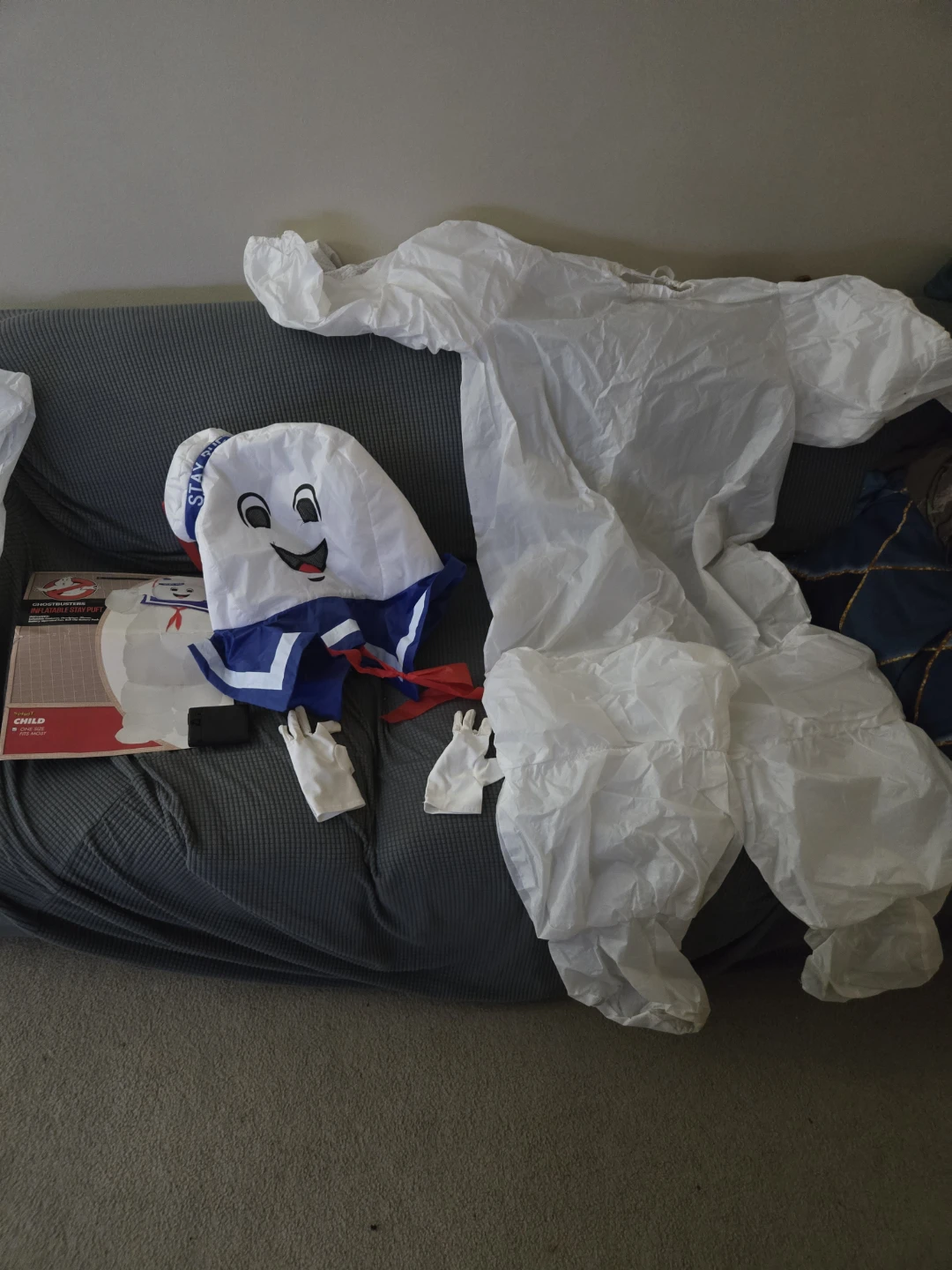 Ghostbusters Inflatable Stay Puft Child Costume - photo 3