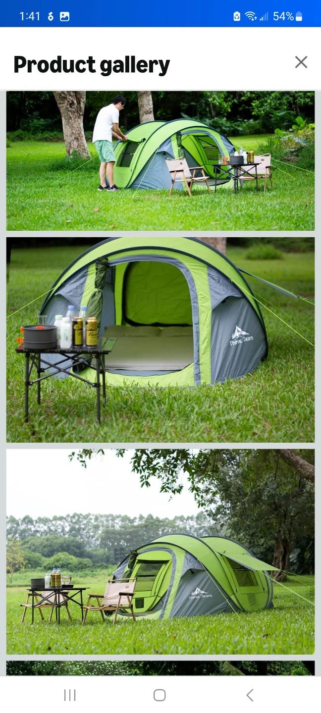 Three Bears 2-Person Pop-Up Tent - photo 3