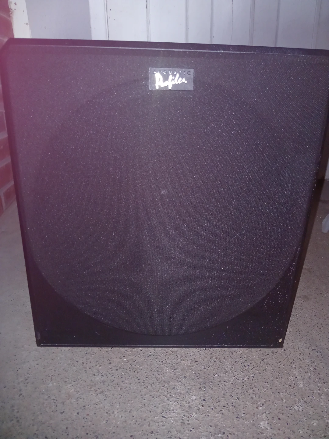 Acoustic Profiles Subwoofer Model RMS-1200.SUB