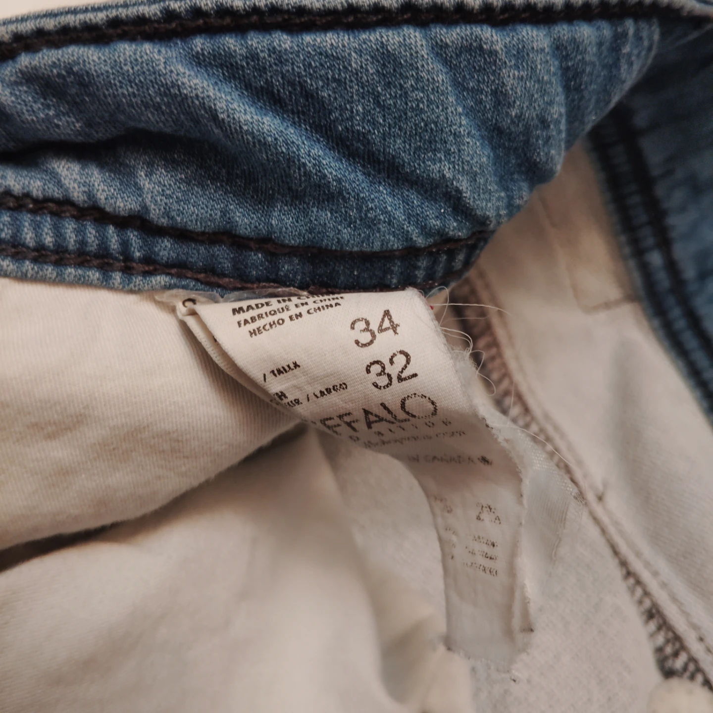 Buffalo David Bitton Men's Light Wash Jeans (34x32) - photo 3