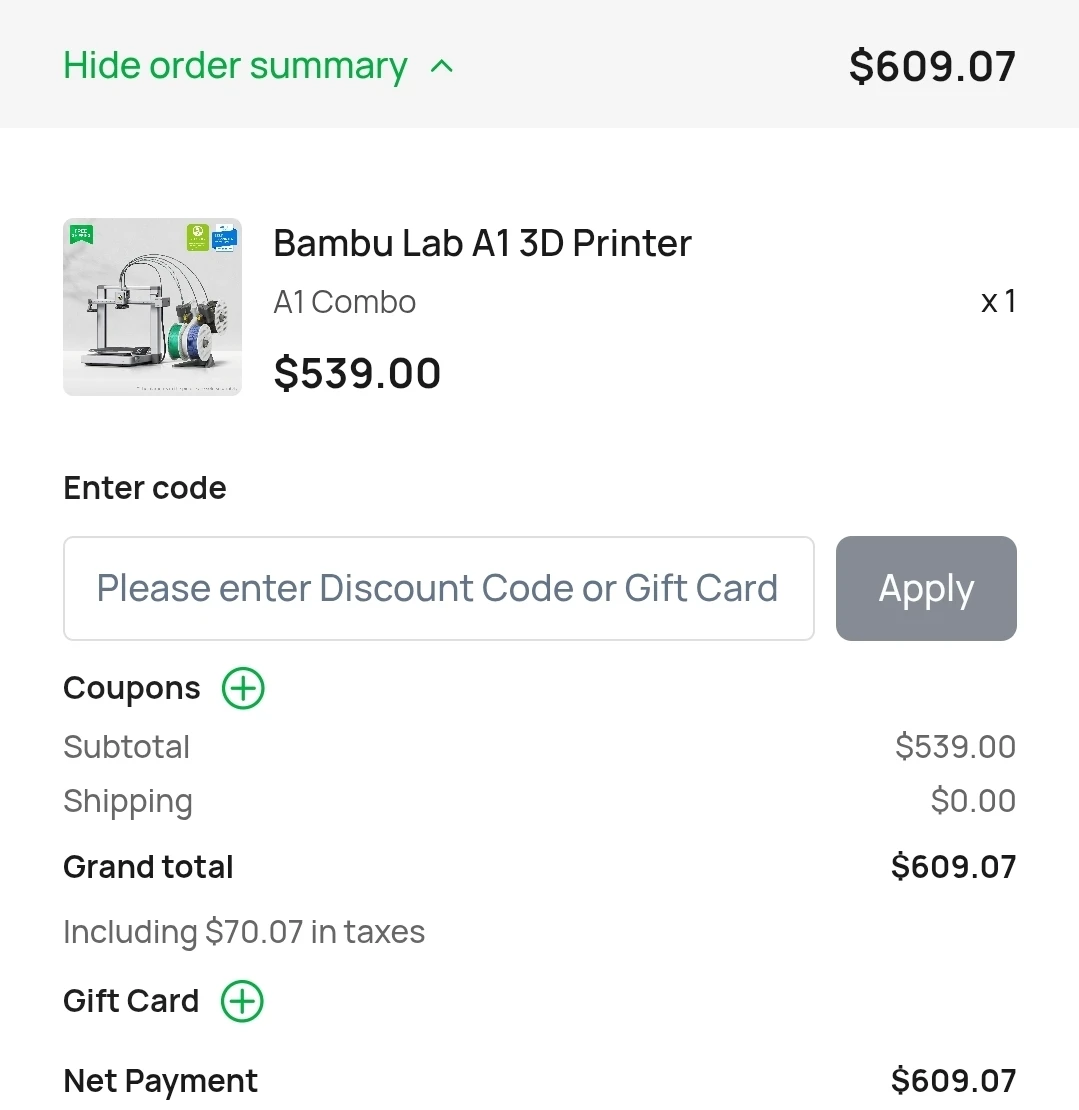 Bambu Lab A1 Combo 3D Printer - photo 2