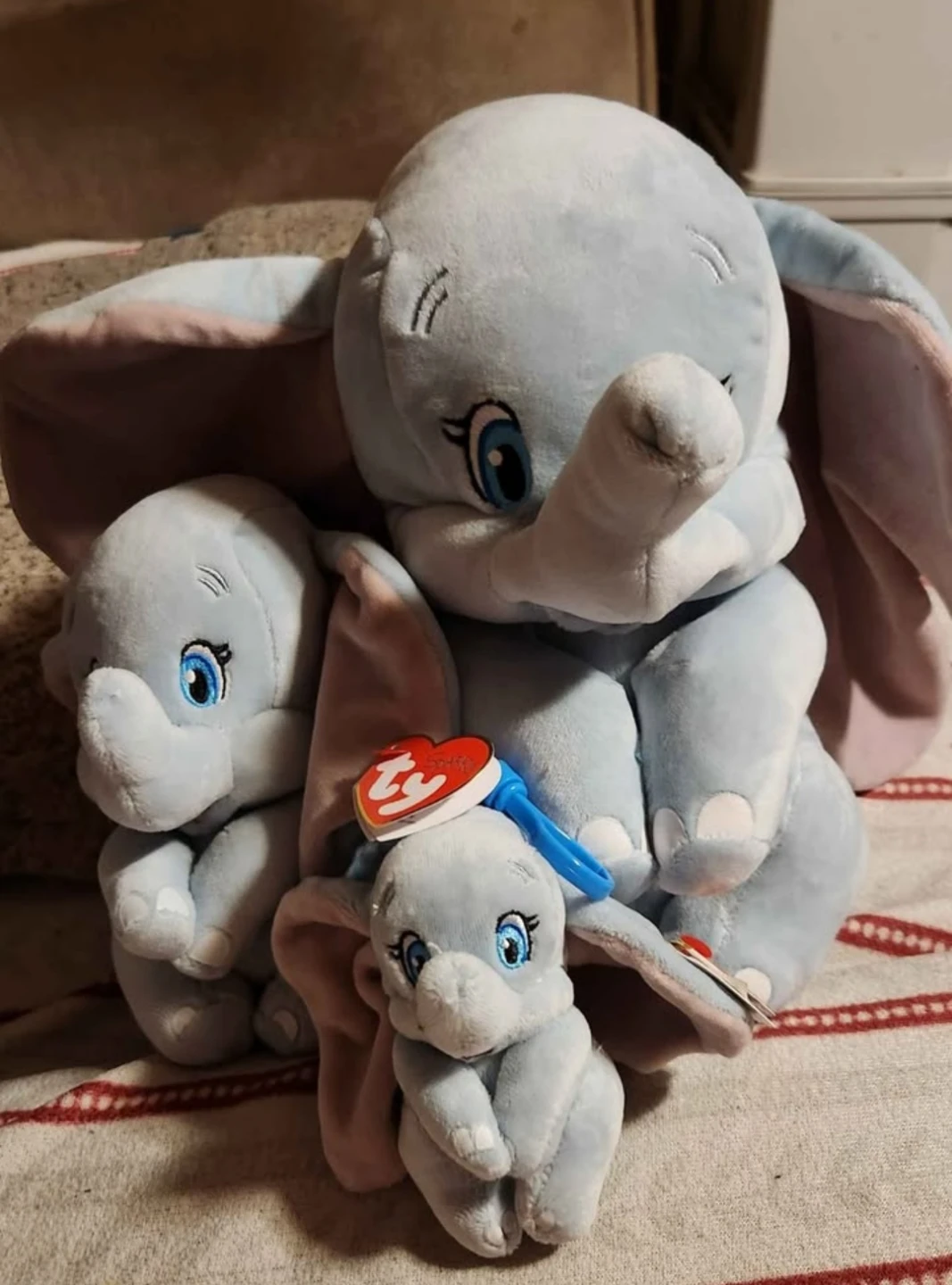 Ty Dumbo Plush Set