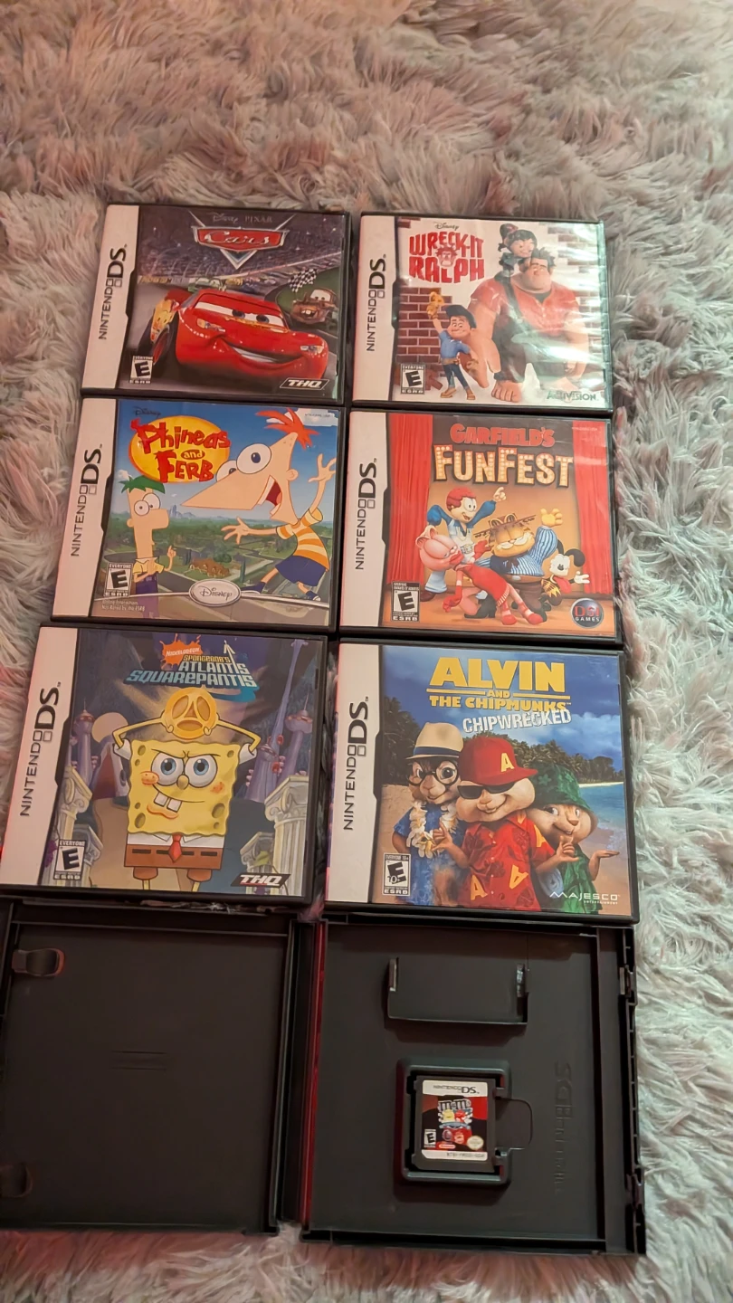 Set of 7 Nintendo DS Games