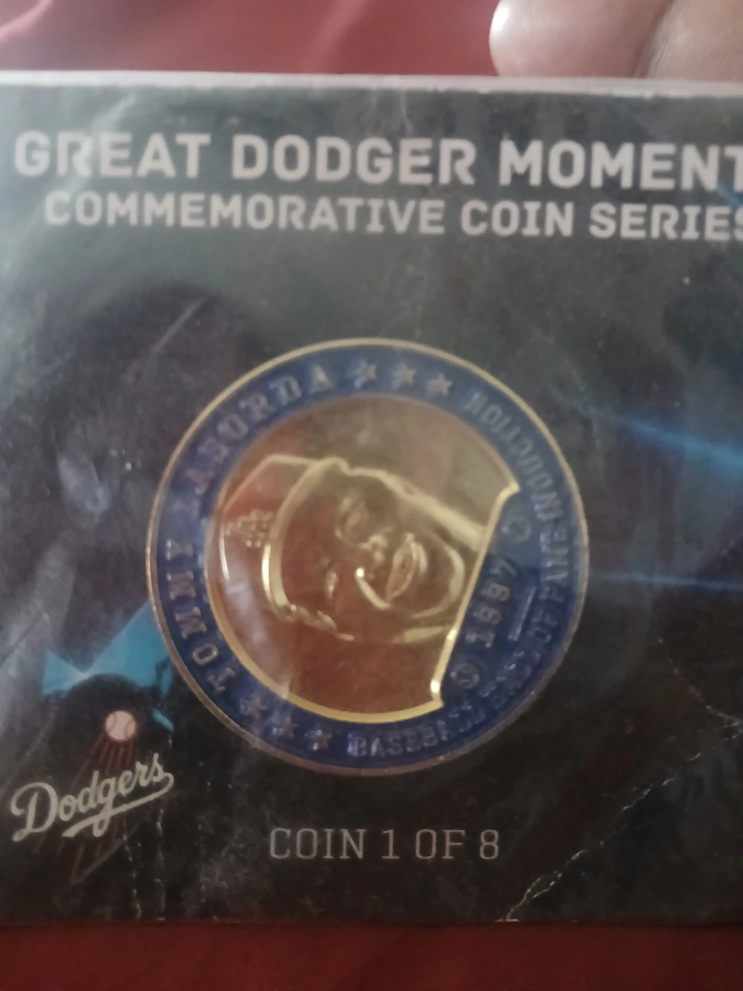 LA Dodgers Tommy Lasorda Commemorative Coin