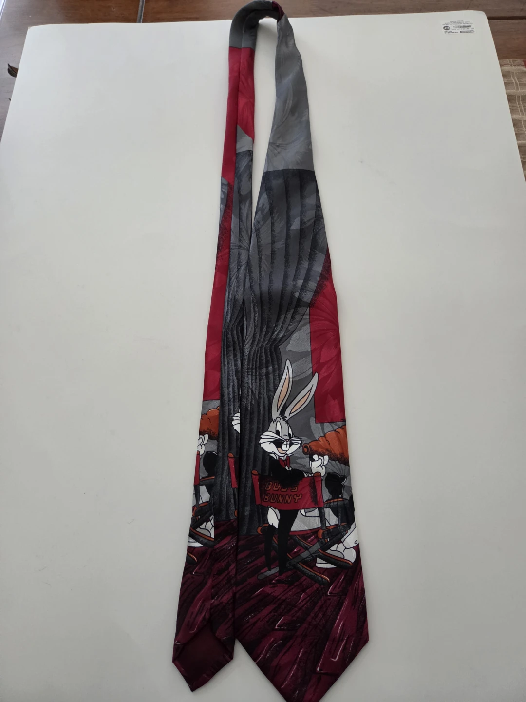 1992 Looney Tunes Bugs Bunny Tie