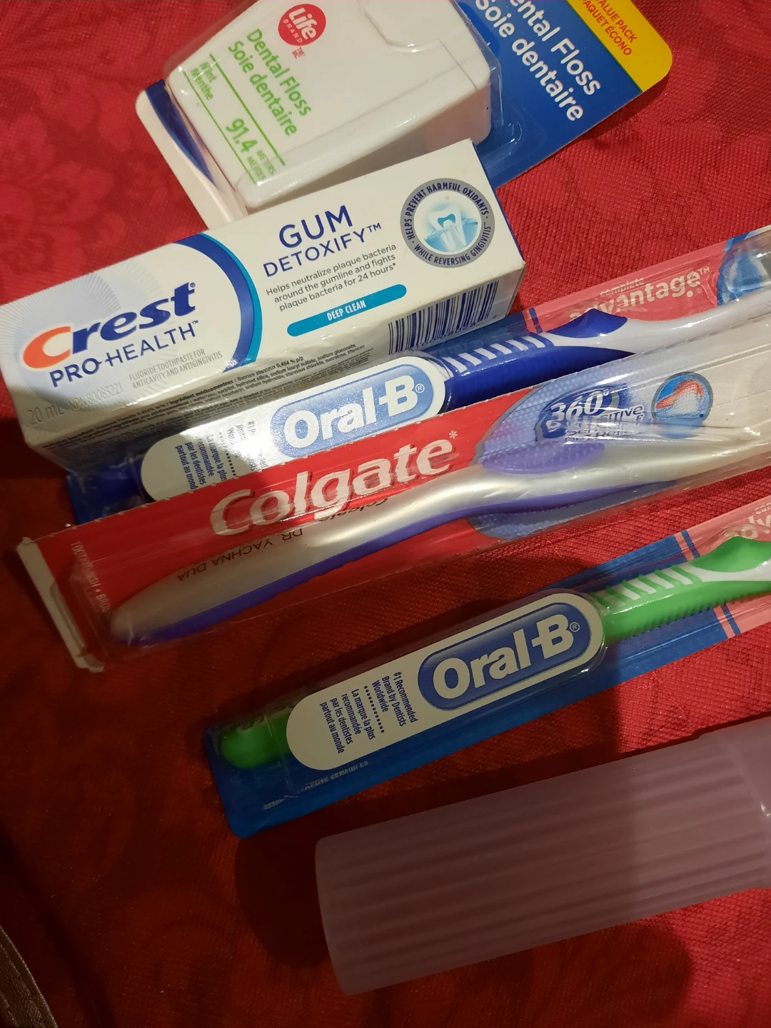 Ultra Soft Dental Care Bundle: Toothbrushes Floss Toothpaste - photo 2