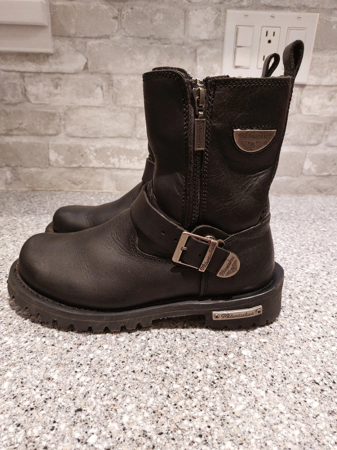 Womens Milwaukee Leather Motorcycle Boots - photo 4
