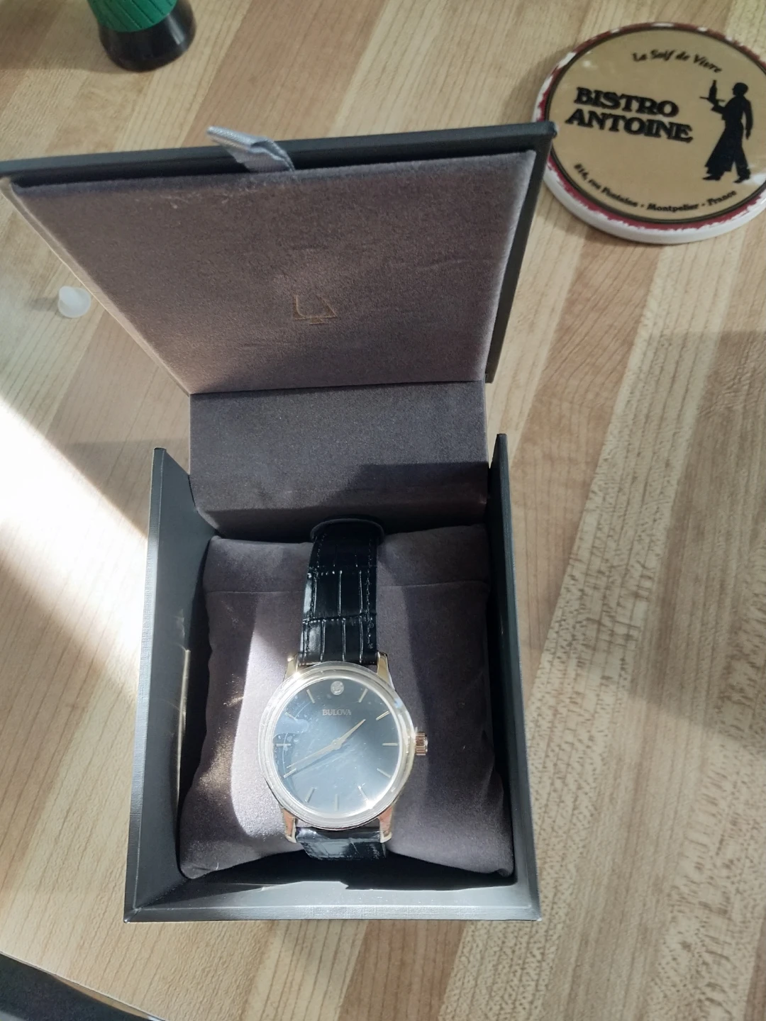 Bulova Watch with Case