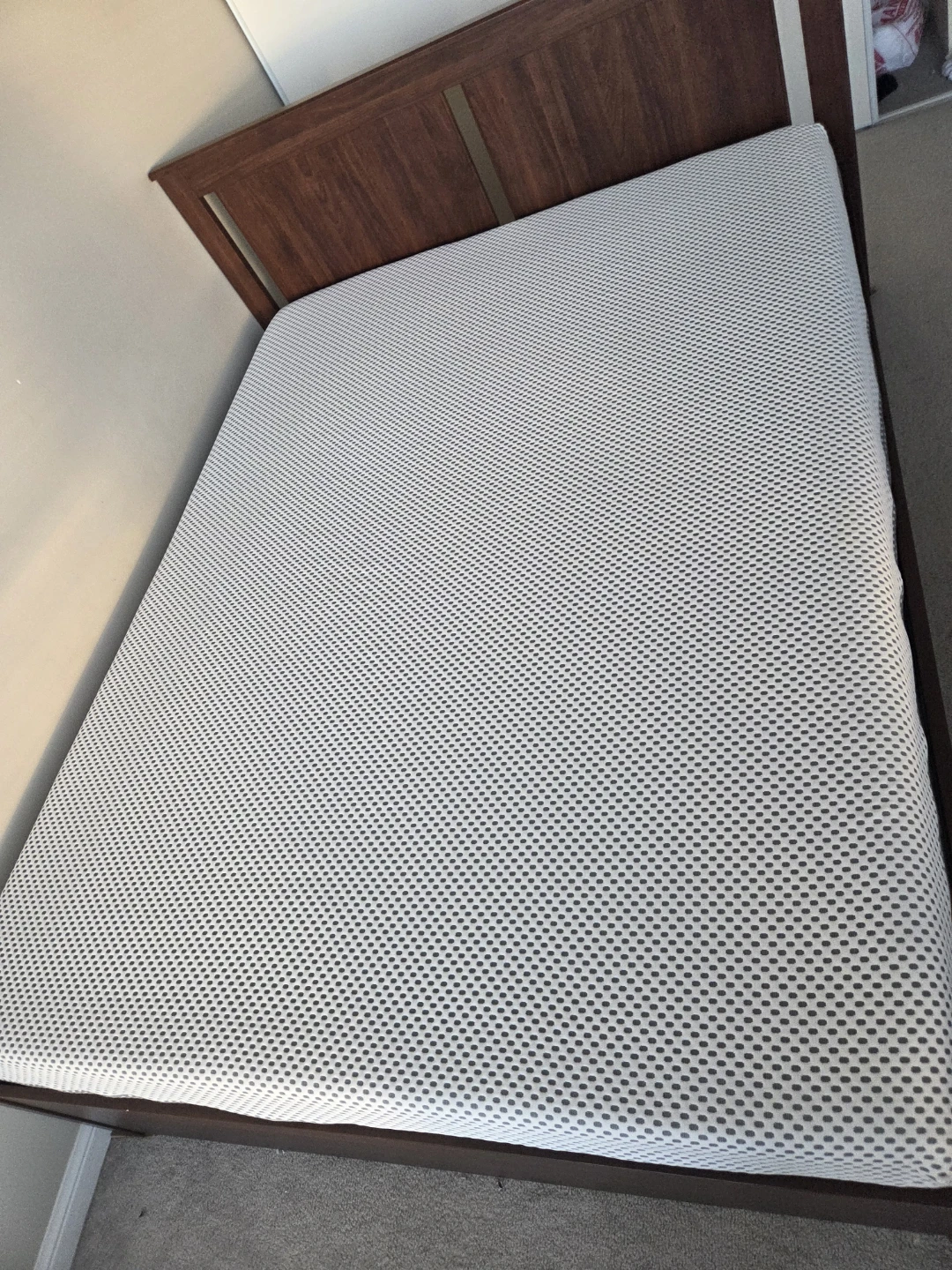 Wellpur F90 Queen Memory Foam Mattress with protector