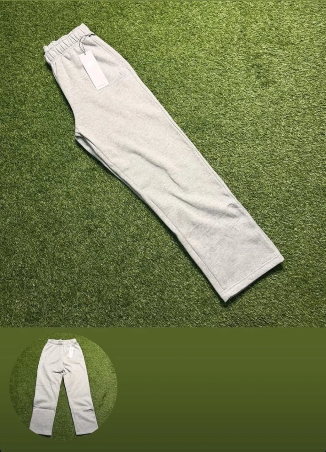 Alo Yoga Sweatpants Light Gray