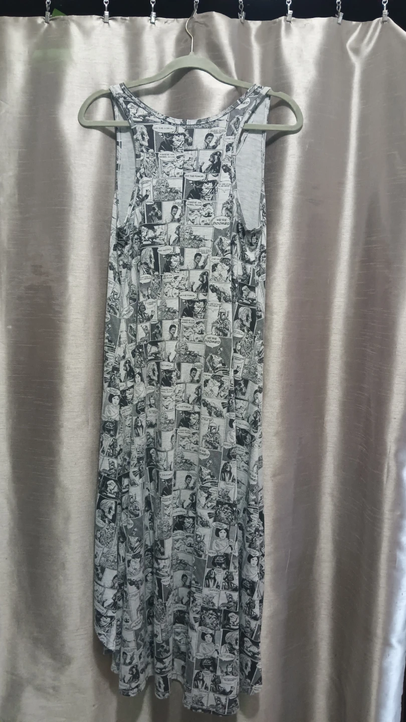Star Wars Comic Print high low dress - photo 2