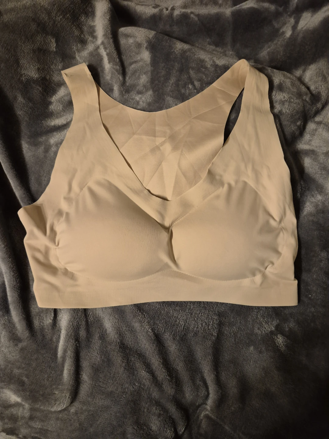 ChunChun Beige Seamless Bra - 2XL - photo 3