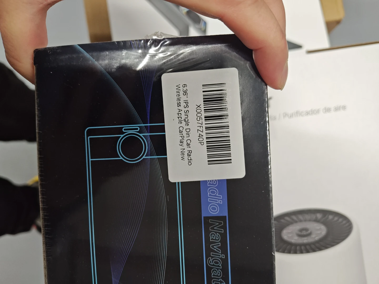 6.36 inch Single DIN Car Radio with Wireless Apple CarPlay