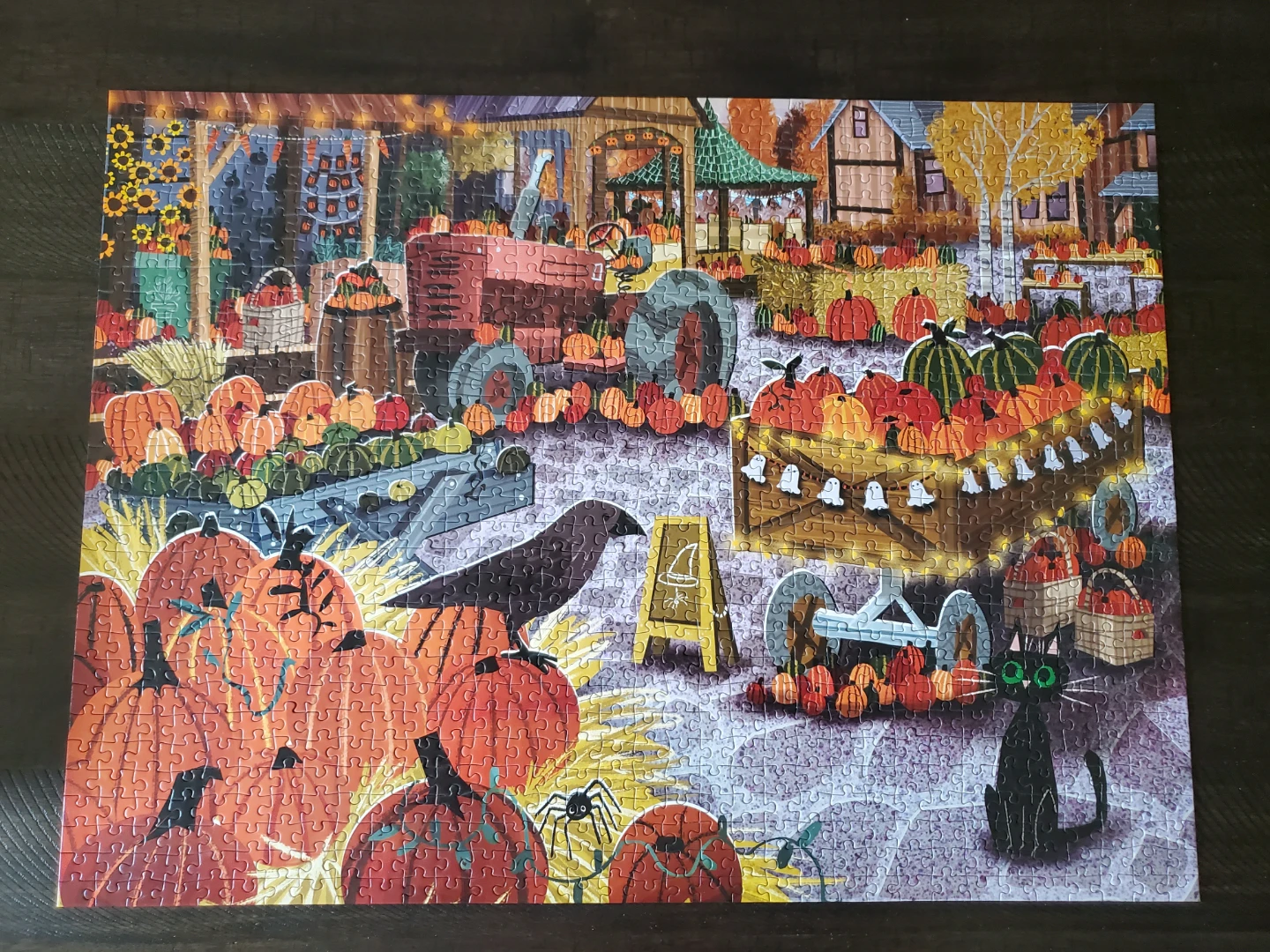 Galison 1000-piece Halloween Square Puzzle - photo 2
