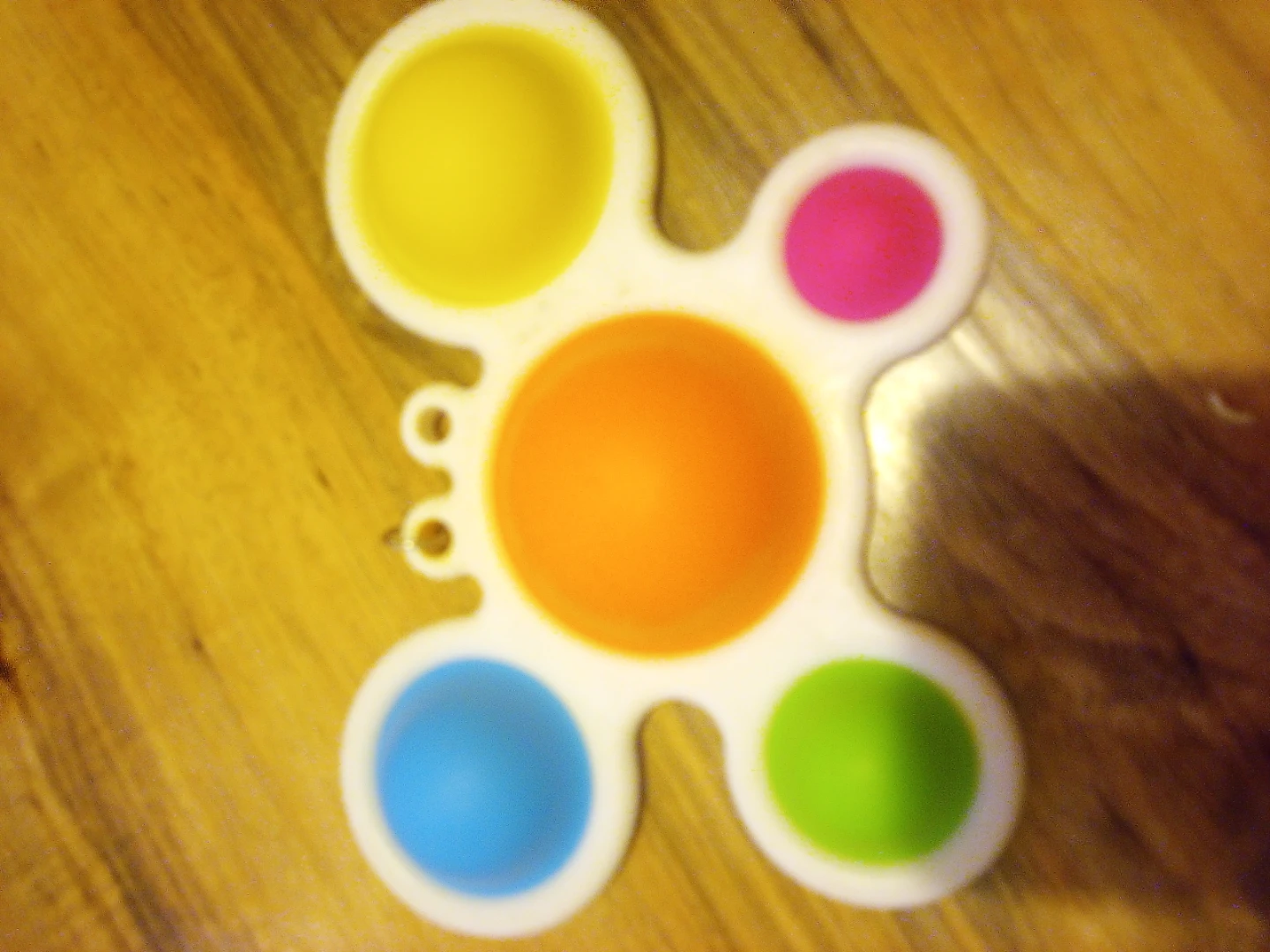 Set of 3 Rainbow Sensory Fidget Pop Toys