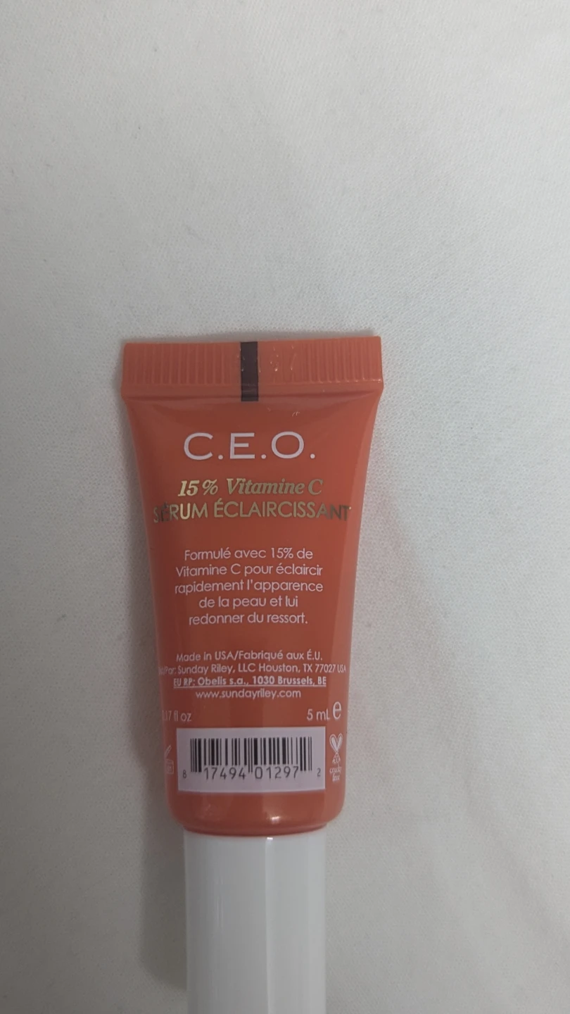 Sunday Riley C.E.O. Brightening Serum 5ml - photo 2