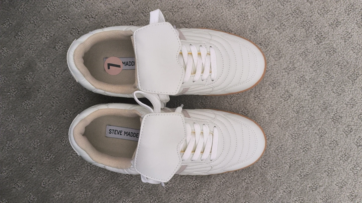 Brand New Steve Madden White Sneakers