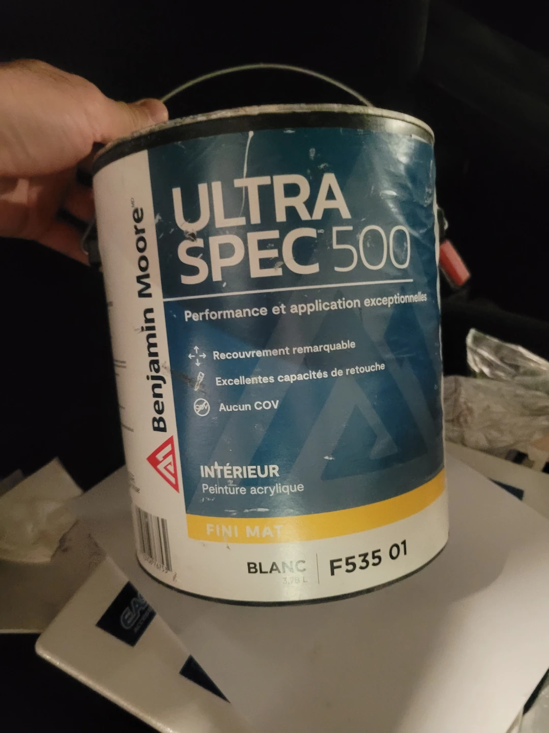 Benjamin Moore Ultra Spec 500 Interior Paint White flat