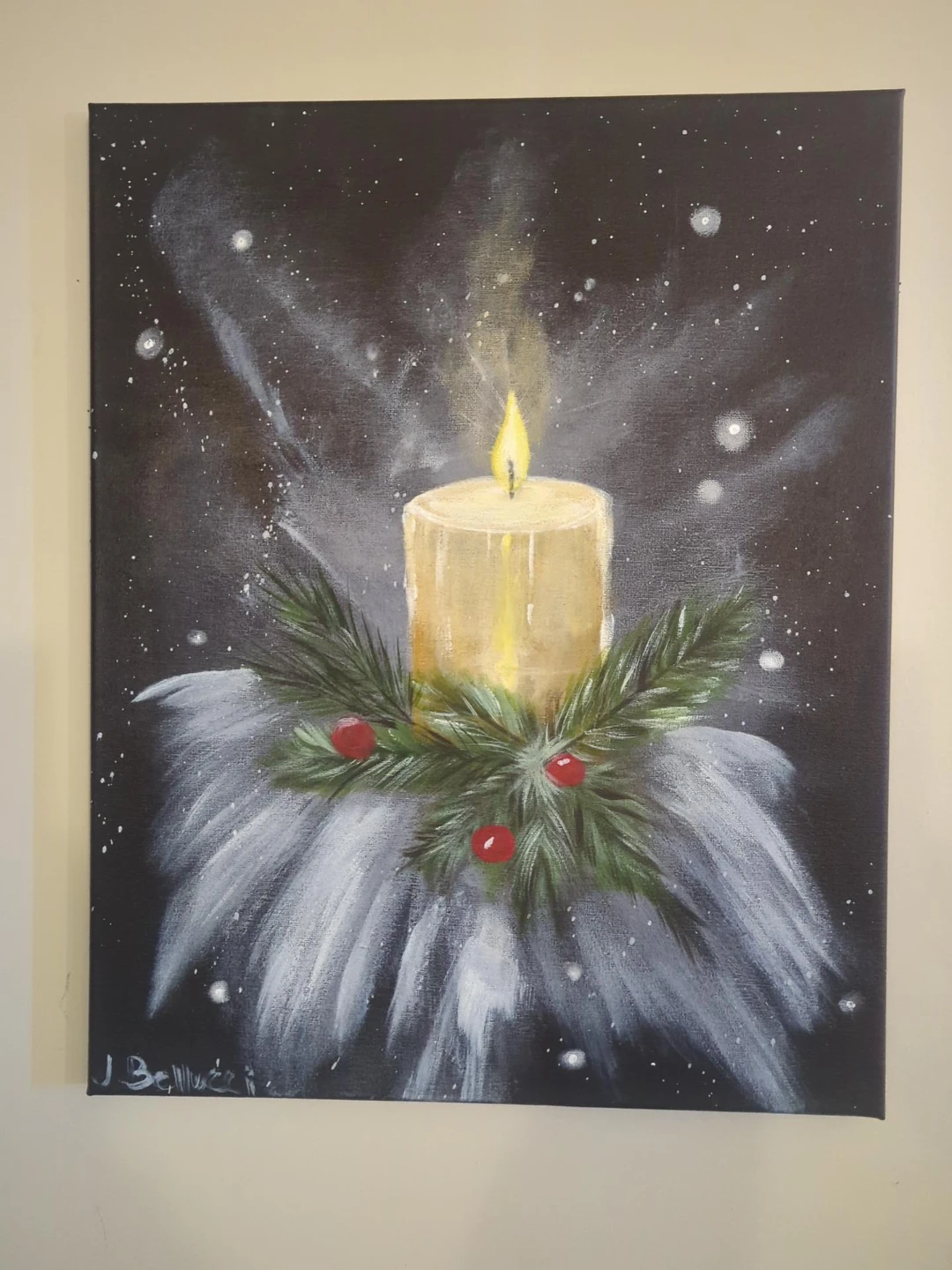 A Light of Hope – Original Acrylic Painting - photo 2