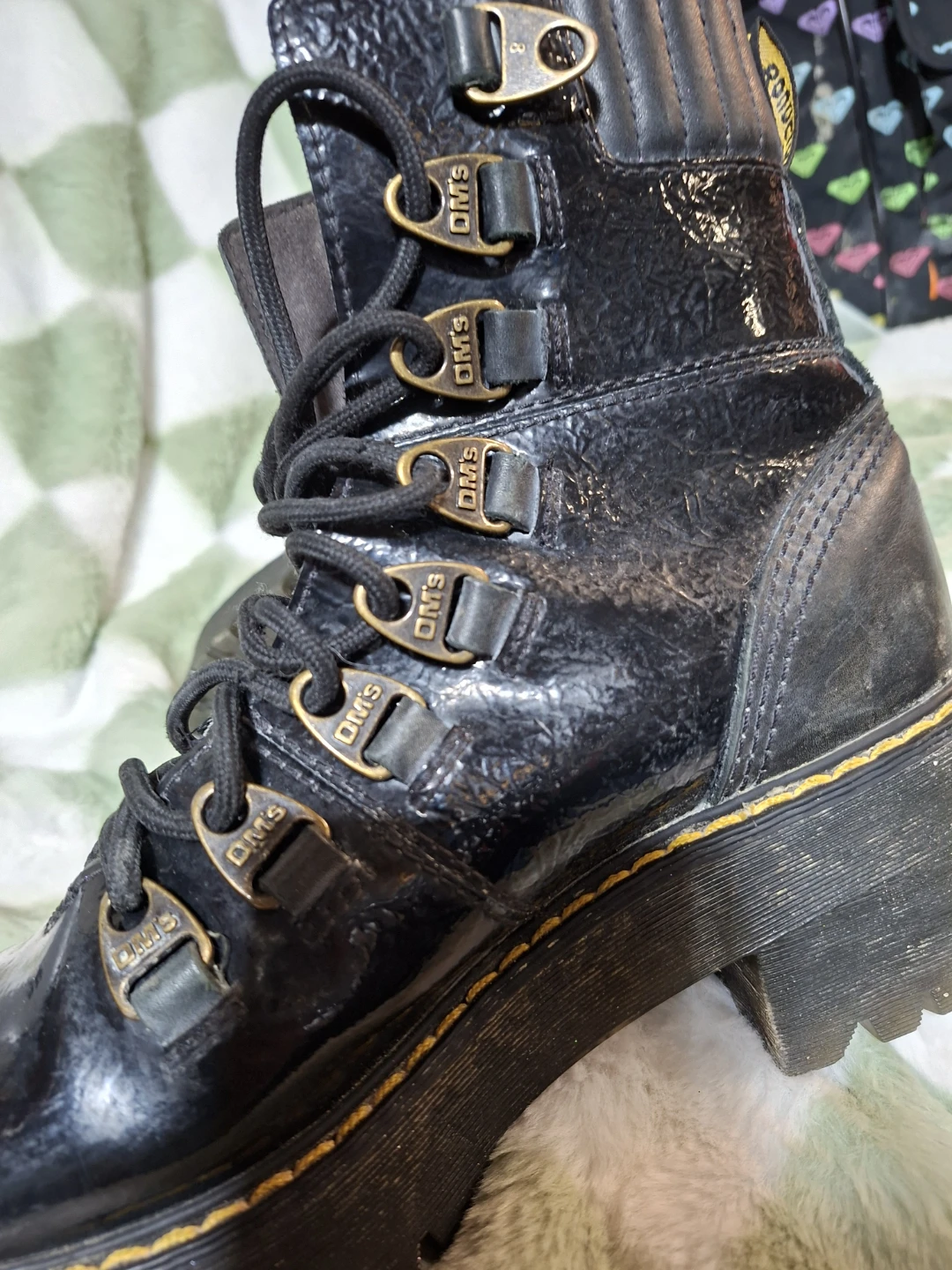 Dr. Martens Black Lace-Up Boots - photo 4