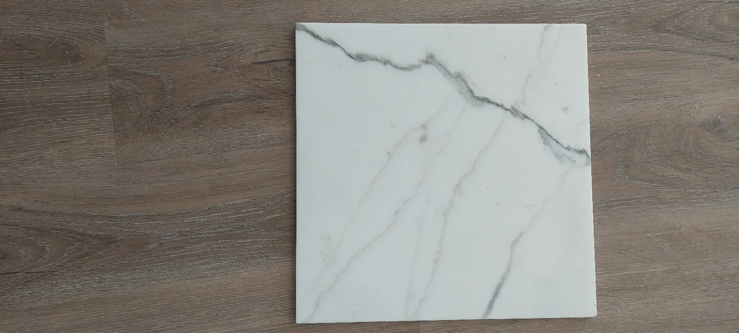 Single Marble-Look Ceramic Tile - photo 2