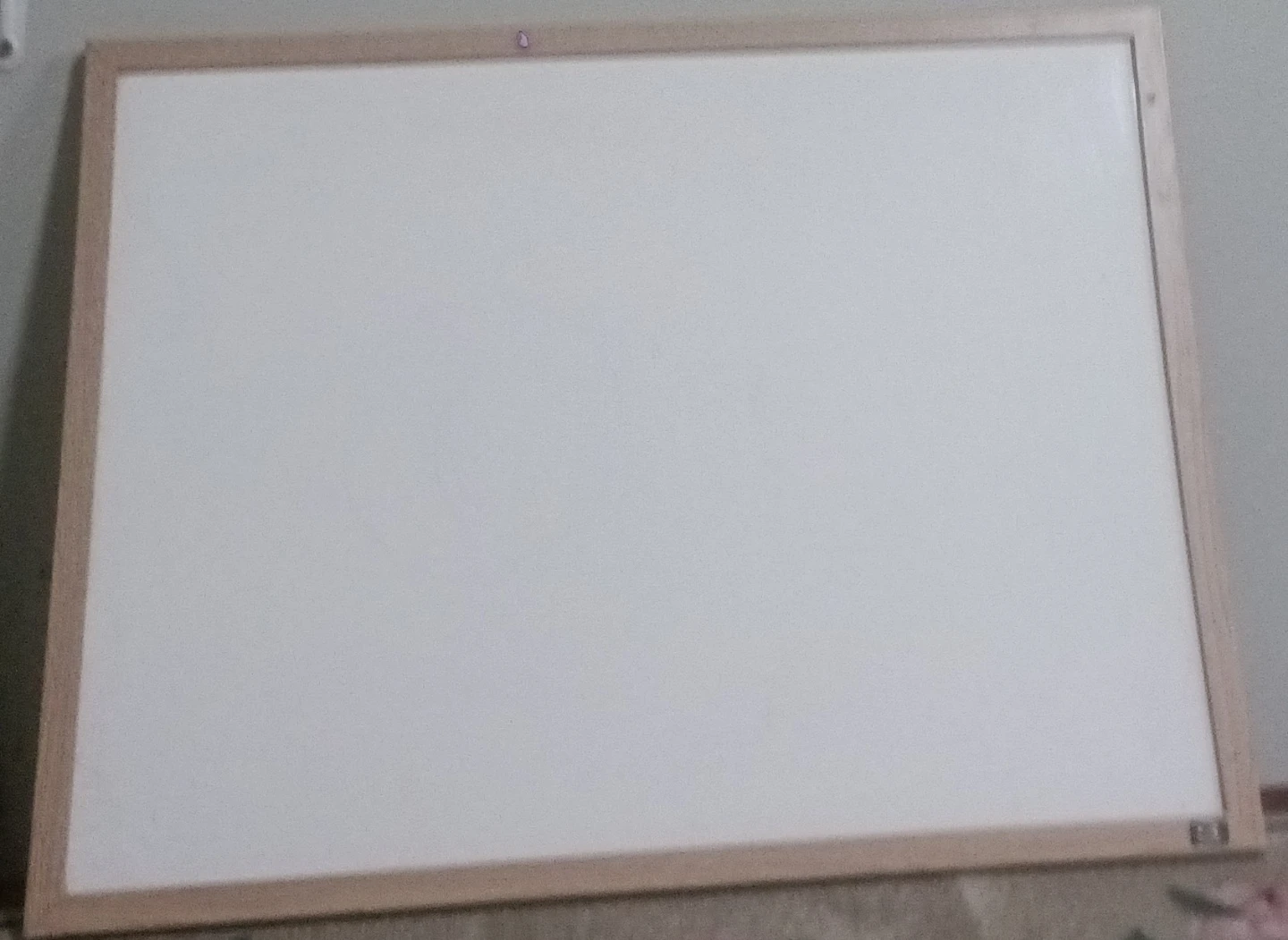 Quartet Whiteboard with Oak Finish Frame
