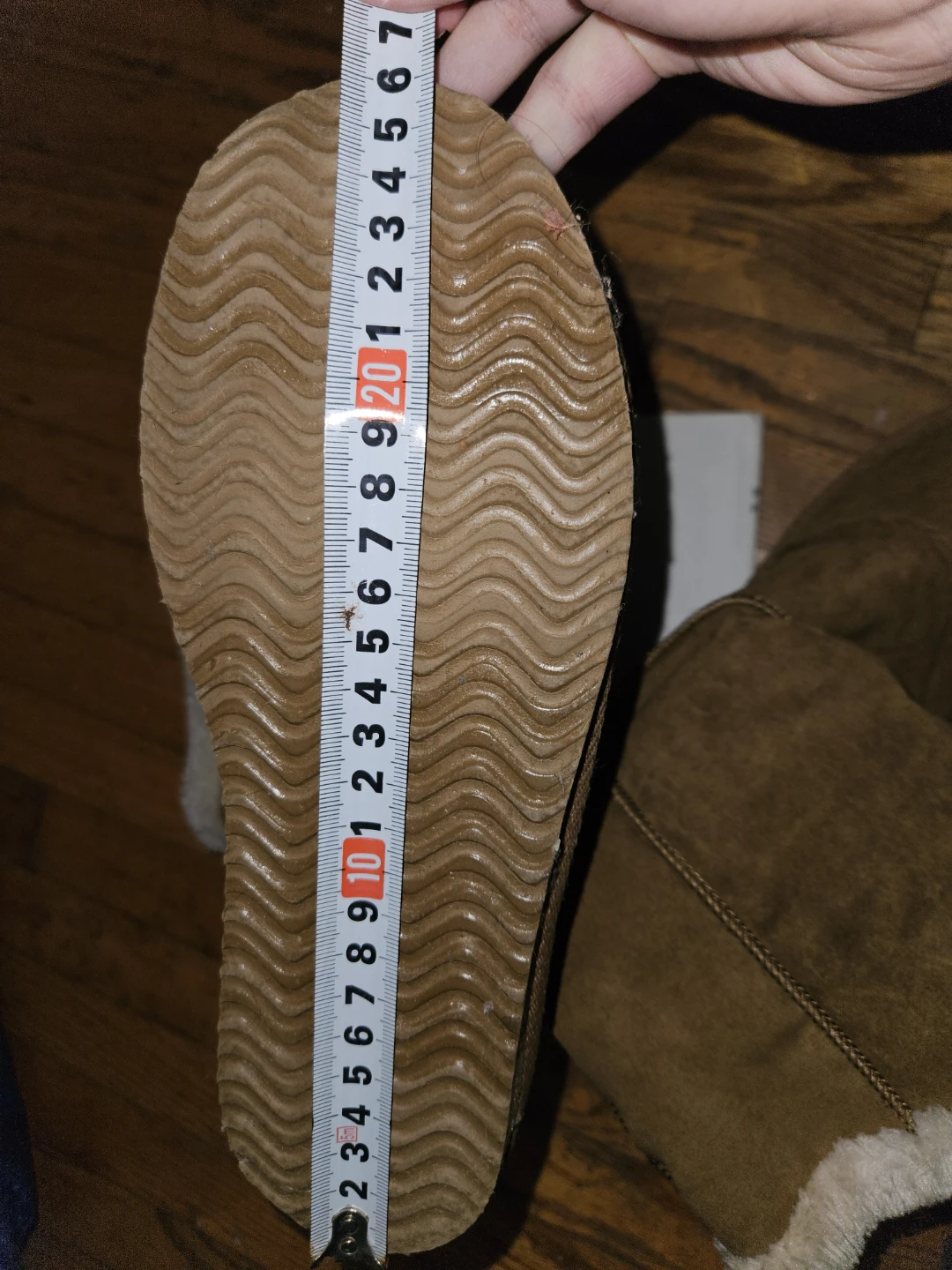 Tan faux suede winter boots - photo 3