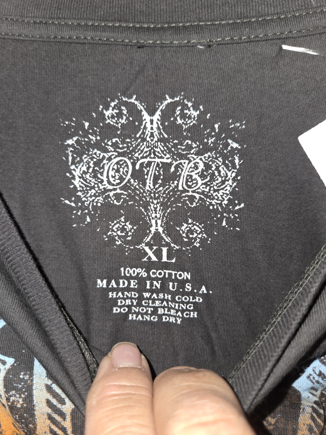 OTB 'Majestique' Graphic T-Shirt in a Men's XXL - photo 3