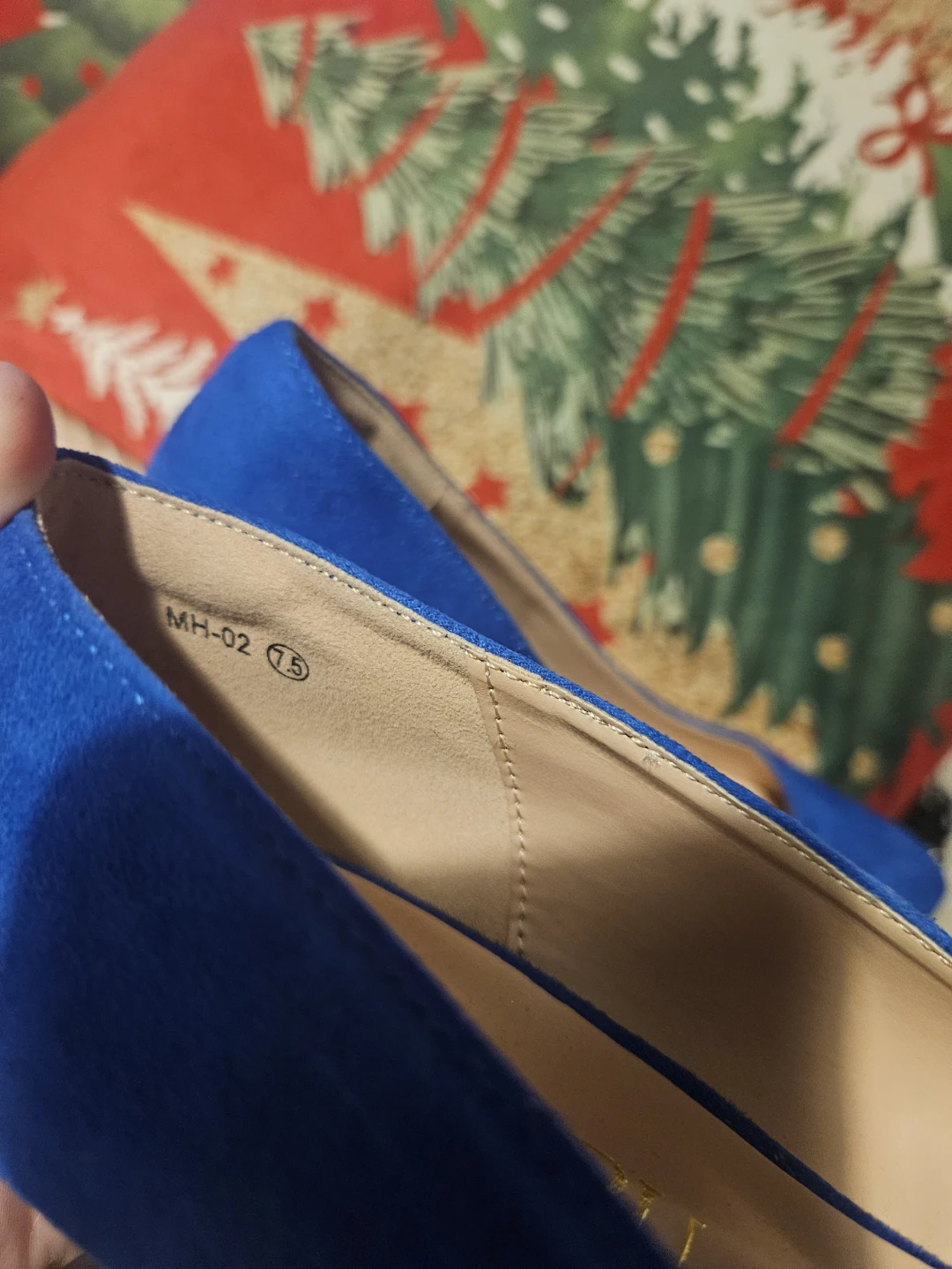 BUEUPU Blue Suede Pumps - photo 2