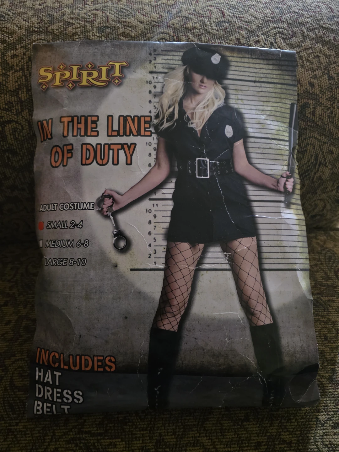 Spirit In The Line of Duty Adult Police Costume
