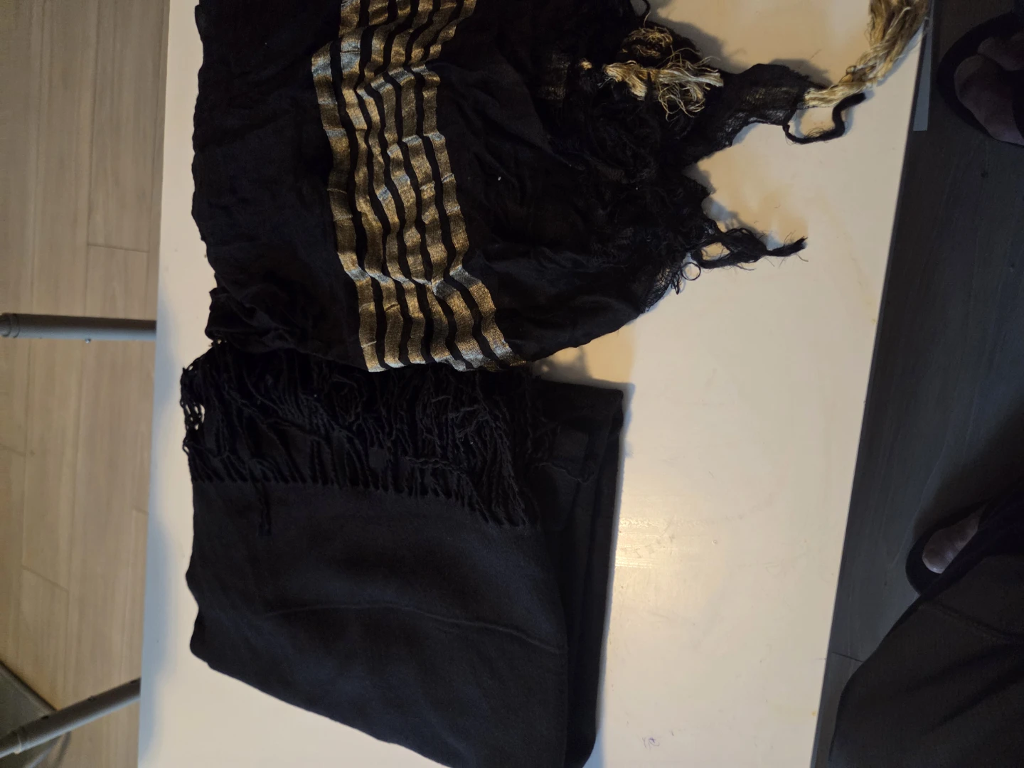 Two Black Scarves - photo 3