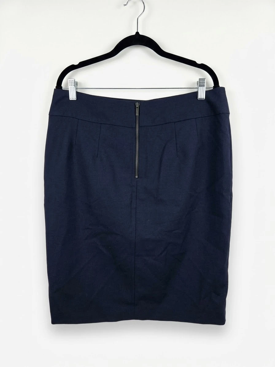 Navy Pencil Skirt - photo 2