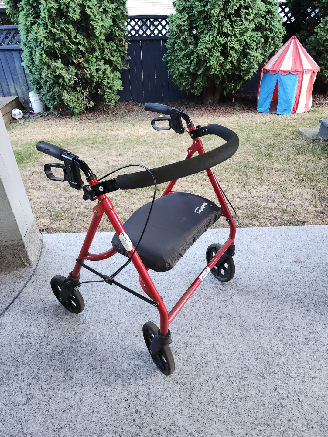 Evolution Walker Red Mobility Aid - photo 2