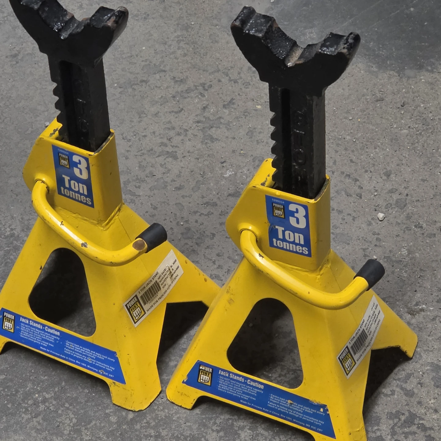 Power Fist 3-Ton Jack Stands - photo 2