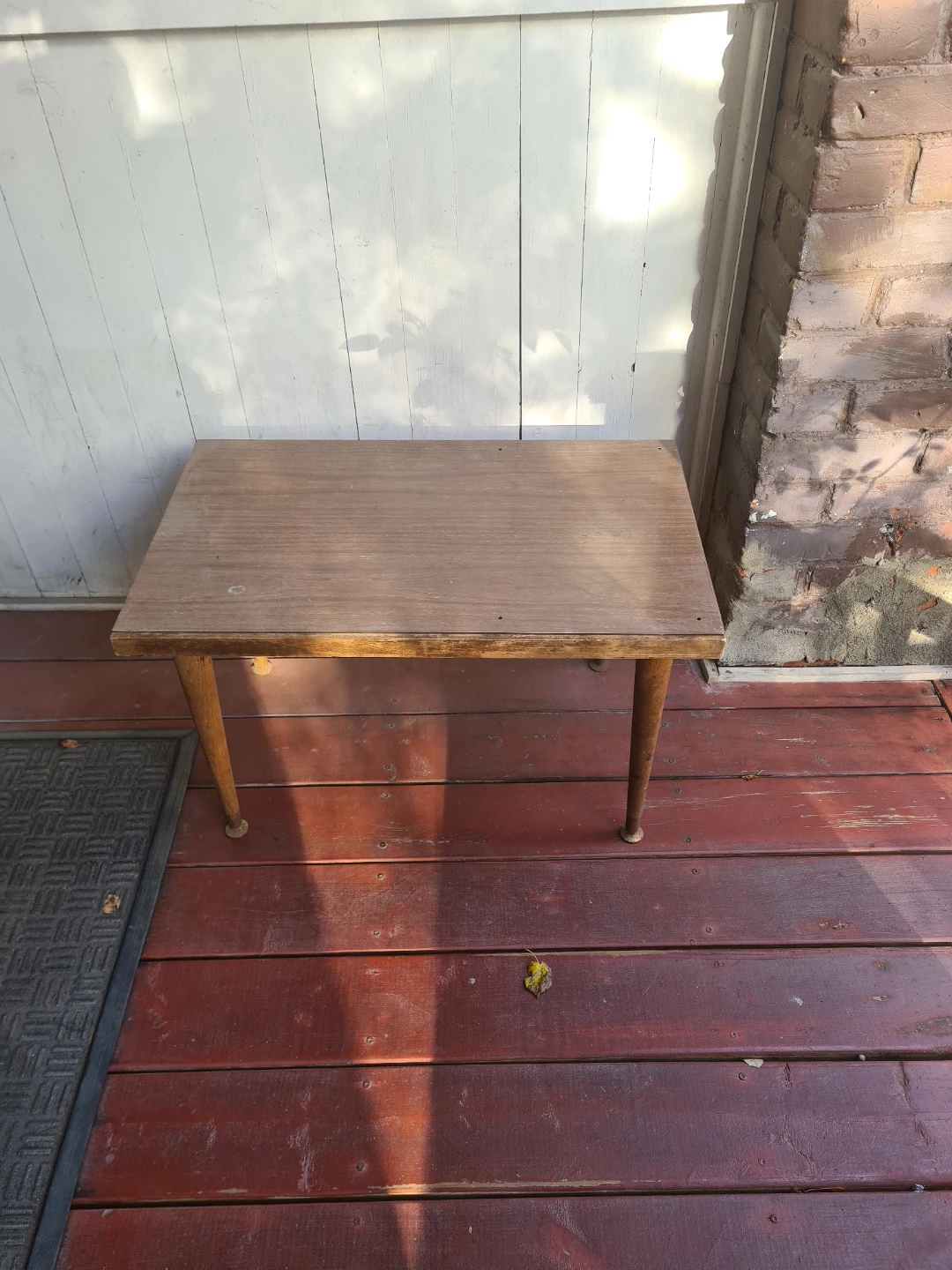 Mid-Century Modern Style Wooden Side Table