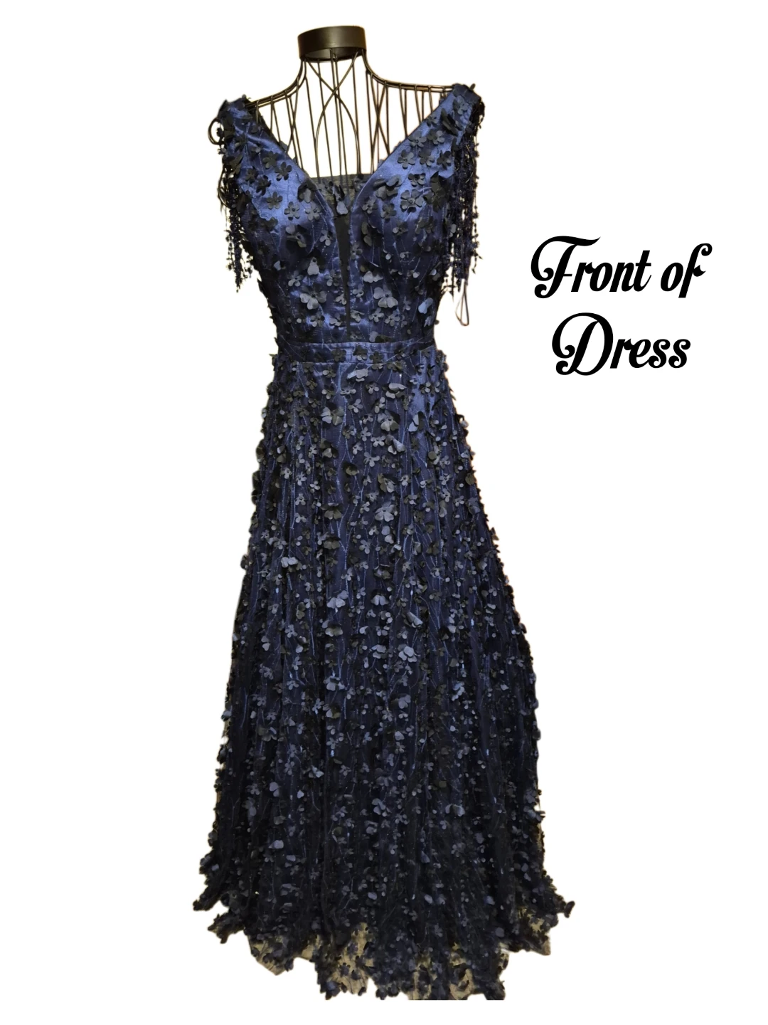 Midnight Navy A-Line Dress Small