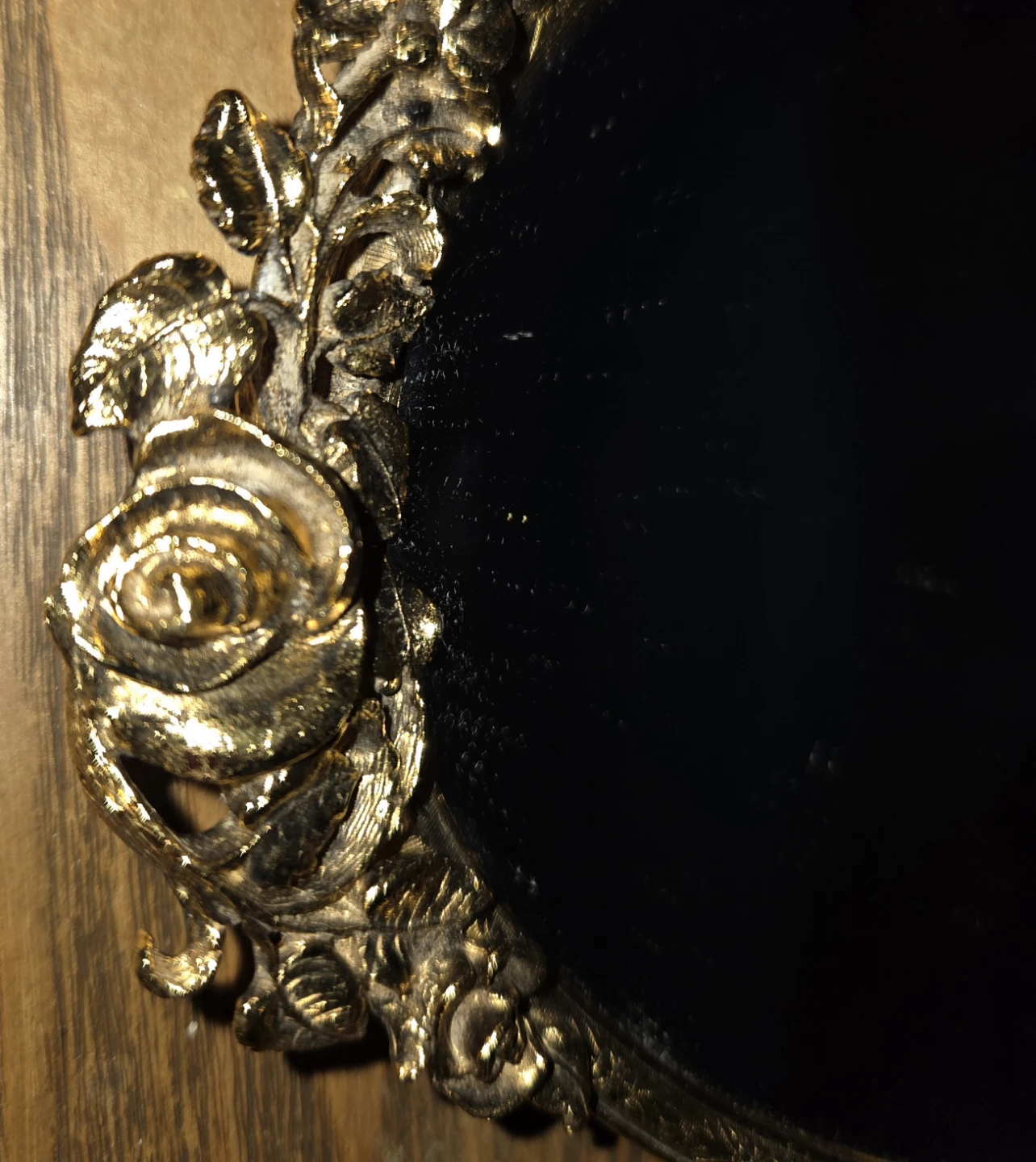 vintage Hollywood Regency mirrored vanity tray, - photo 5
