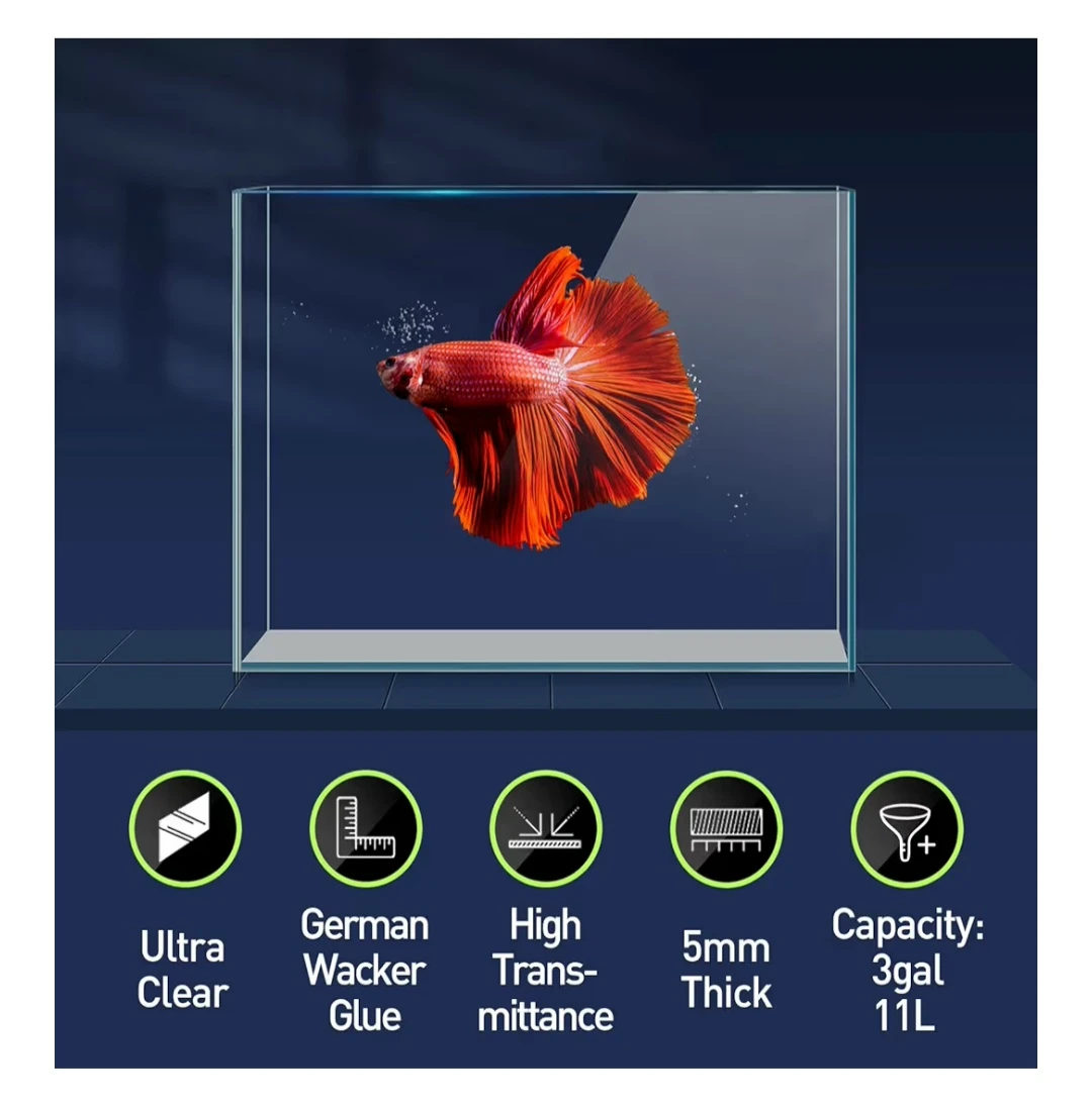 LAQUAL 3 Gallon Complete Aquarium - photo 2