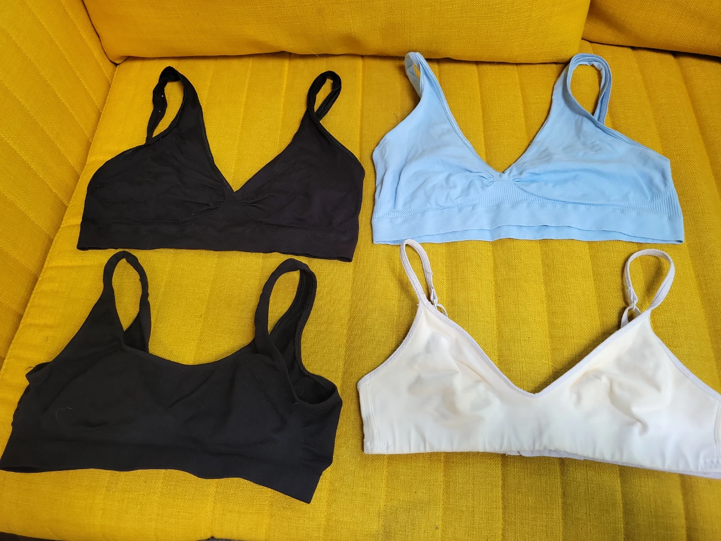 Small bralettes