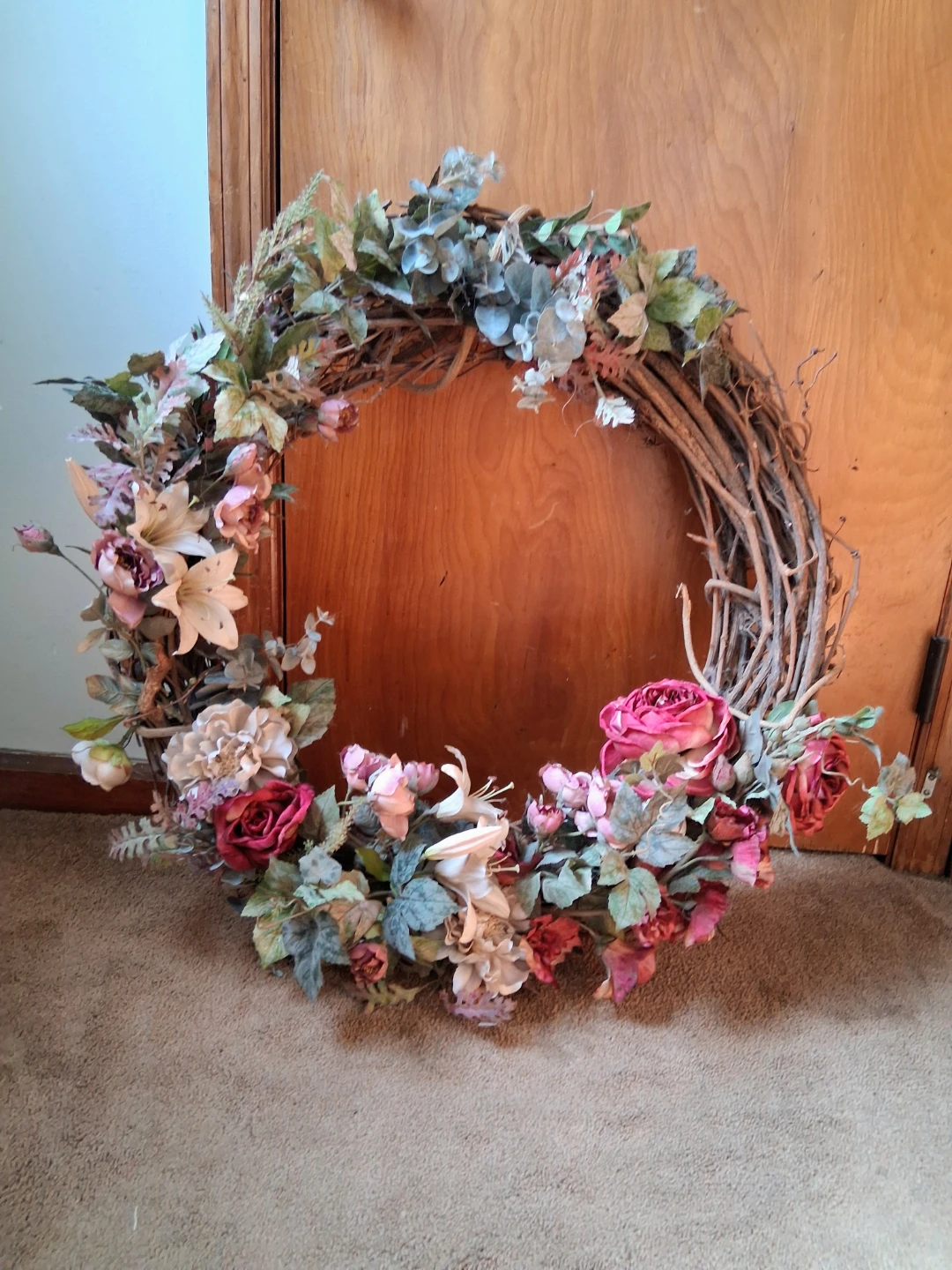Beautiful floral wreath