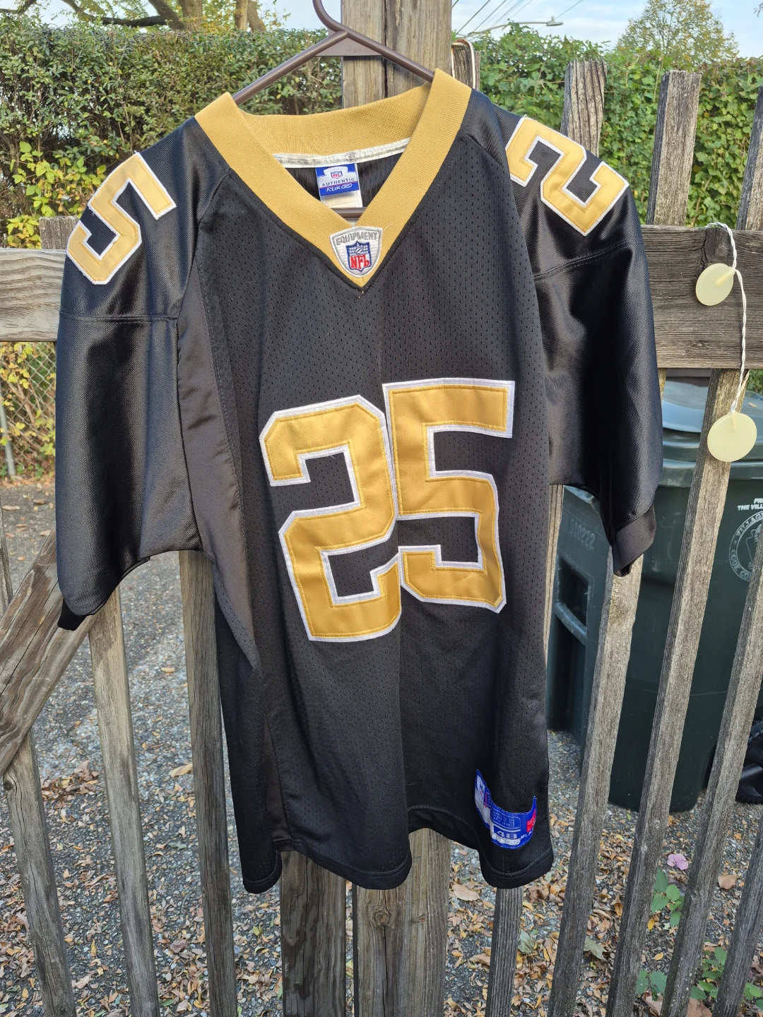 Reebok NFL New Orleans Saints Reggie Bush Jersey Size 48