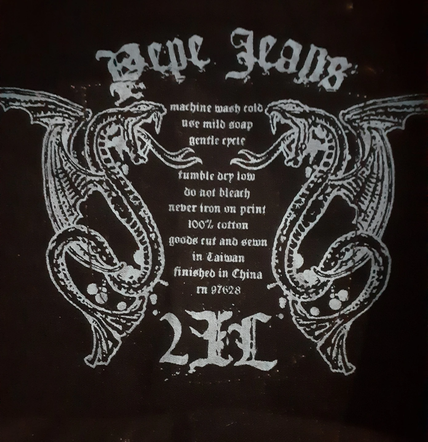 Pepe Jeans T-Shirt Black Size XXL VINTAGE Y2K - photo 4